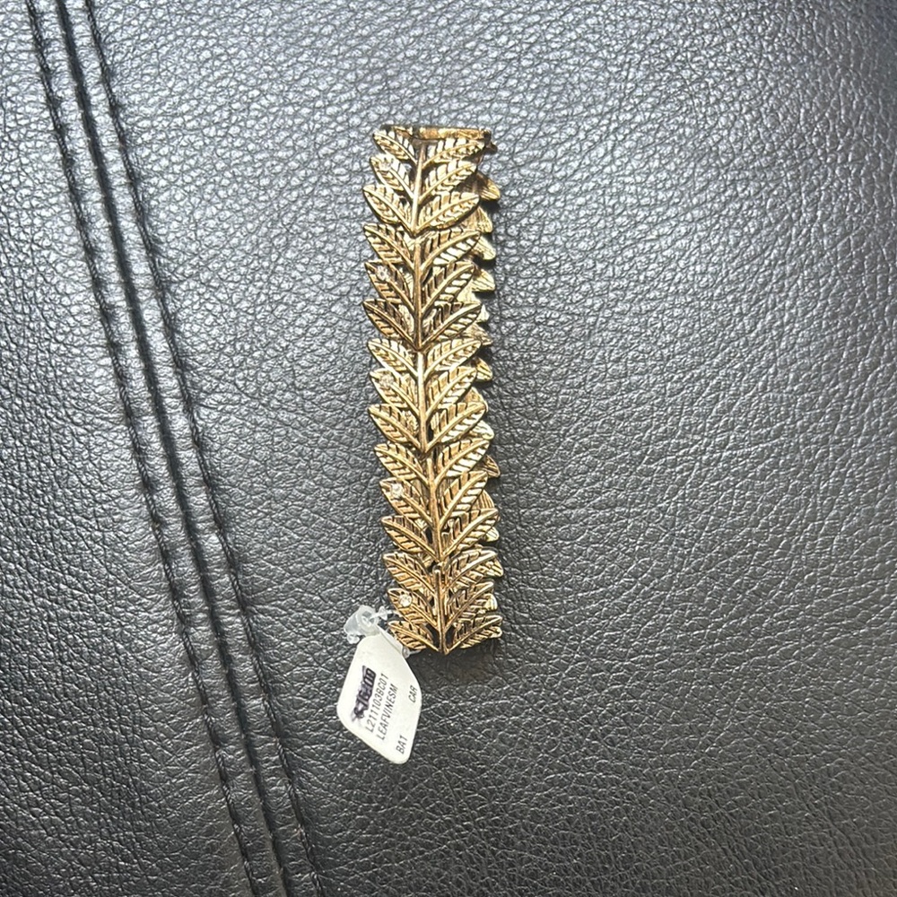 Gold Leaf Hair Clip